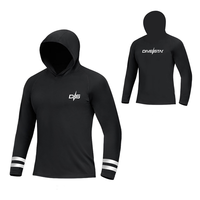 DIVESTAR Grosir Rash Guard Lengan Panjang Berlogo Kustom, Cepat Kering, Bernapas, Perlindungan UV UPF50+, untuk Diving, Berenang, Surfing