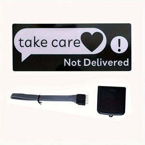 Personalizado El Car Window Led Interior Stickers Jdm Auto Deco Glow Panel Light Up Take Care Car Sticker - Product Image 5