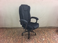 Chaise de bureau moderne inclinable en velours, design personnalisé 2026, pour directeur