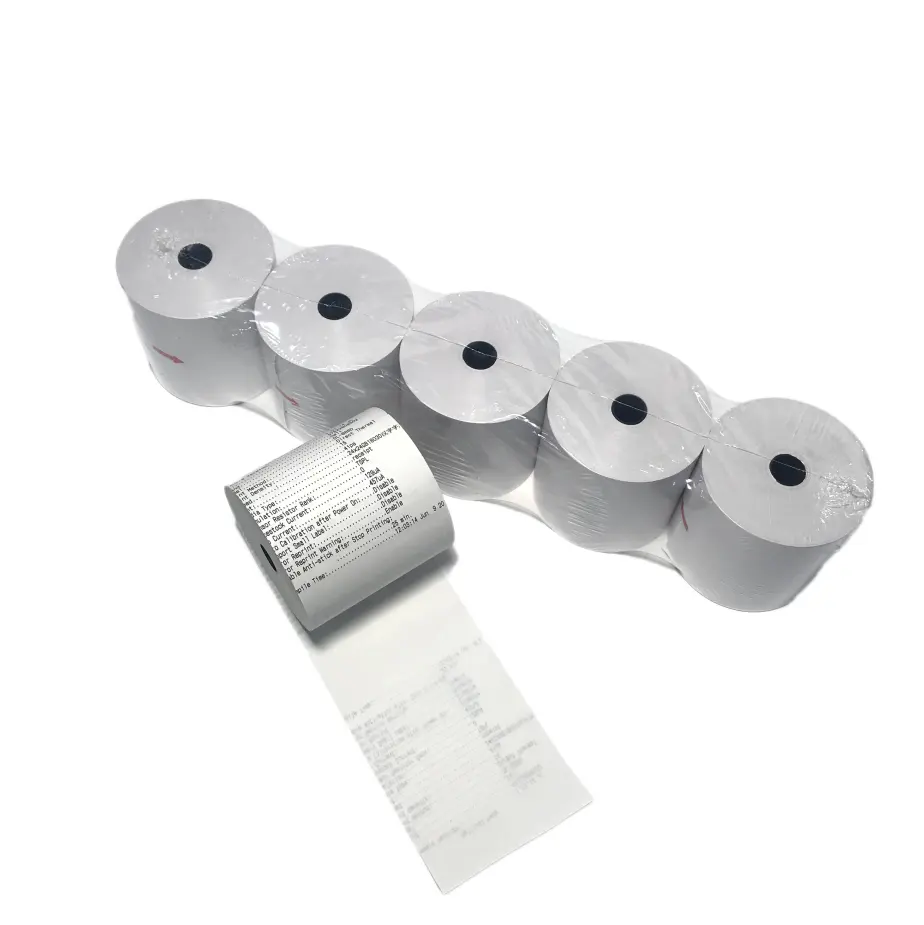 Hoge Kwaliteit Loterij Tickets Thermische Printer Roll, Kassa Papier Pos Roll, Thermische Papierrollen