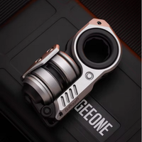 GoBiggeR Sinian Lite Quick Silver Aurora Superconducting Metal Push Slider Jouets multifonctionnels en composite EDC Fidget Toy