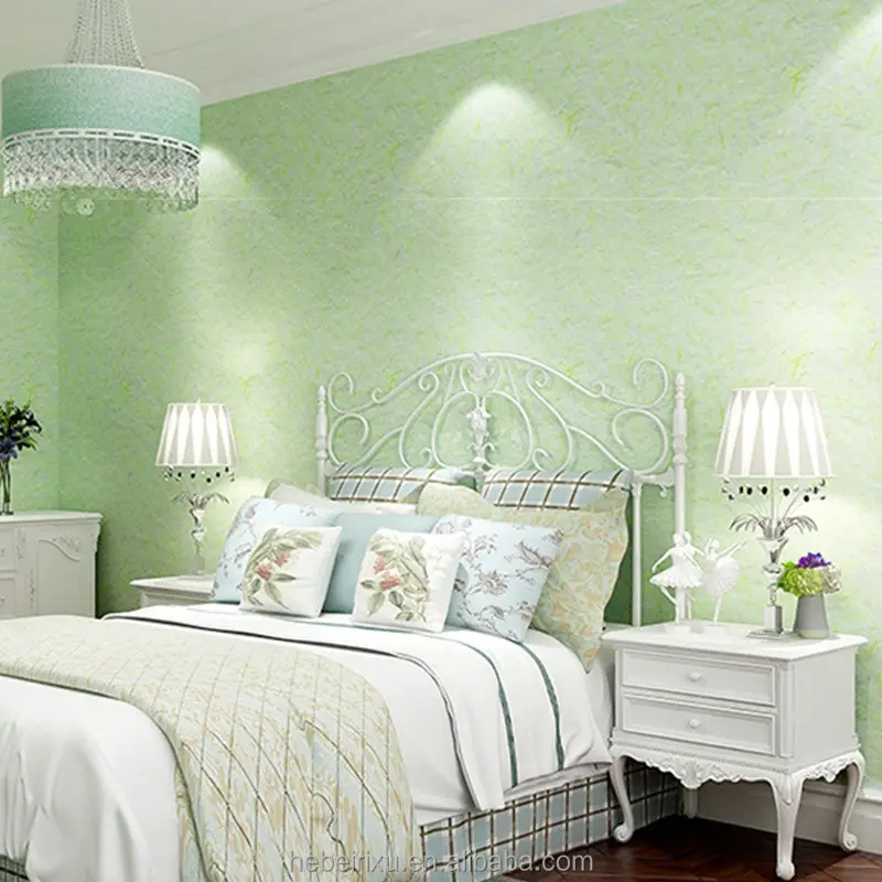 Excellent quality low price Fiber wall coating silk plaster liquid wallpaper for home decoration