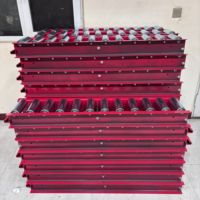 Rouleaux, pignons et tambours en acier inoxydable galvanisé pour lignes de production, disponibles sur mesure.