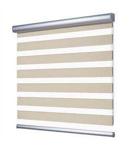 RunChen Dual Zebra Stores Tissu Horizontal Blackout Shades Taille personnalisée pour le contrôle de la lumière de la fenêtre de la maison pour la transparence et la confidentialité - Product Image 6