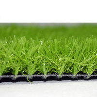 Outdoor Grüner Fußball-Kunstrasen Synthetischer Rasen Kunstrasenrolle
