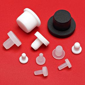 Bouchon en silicone résistant aux hautes températures, type T, avec trou inversé, bouchon de trou en silicone - Product Image 3