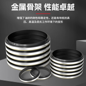 ซีลกันฝุ่นโลหะชนิด Kairuite Ga ขนาด 160 มม. ทนน้ำมัน สำหรับใช้งานในอุตสาหกรรม - Product Image 3