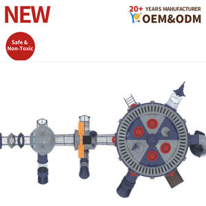 Équipements de jeux d'extérieur |   Glissière personnalisée de la série Alpha Planet |   Durable pour les parcs communautaires, 20 ans d'expérience - Product Image 3