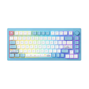 Teclado <span class=keywords><strong>Akko</strong></span> MonsGeek M1W SP de 82 Teclas, 75%, Tri-Modo, Aluminio, Gasket, Hot Swappable, RGB, PBT con Impresión Lateral para Juegos de PC - Product Image 2