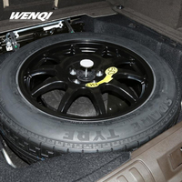 Vente en gros de pneus de secours 16'', 17'', 18'' pour véhicules électriques (VE), accessoires de roue de secours pour véhicules à énergie nouvelle