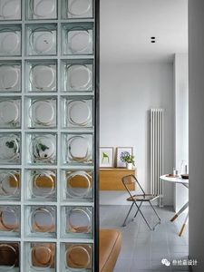 Bloque de Vidrio Texturizado Personalizado de Fábrica JingHua, Ladrillo de Vidrio Transparente Hueco de 190x190x80mm, Decoración Pintada - Product Image 3