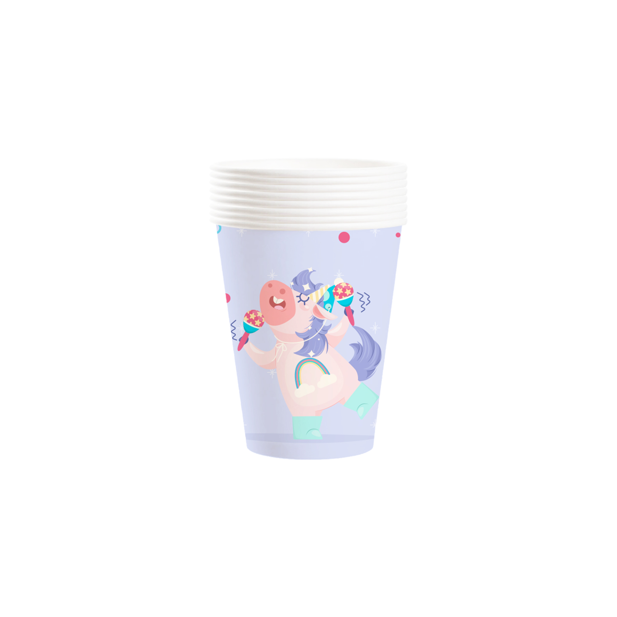 vaso de papel de 9 oz