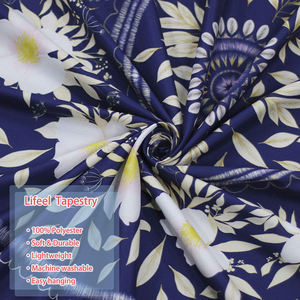 Imprimé personnalisé bohème psychédélique Hippy Mandala sorcellerie Tarot carte du <span class=keywords><strong>monde</strong></span> forêt montagne tapisserie murale pour tenture murale - Product Image 3