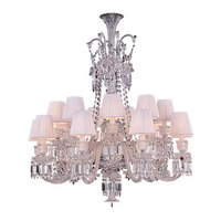 Lustres en cristal pour plafond, luxe pour la maison, lustre en cristal LED de luxe pour hôtel, lampes de luxe