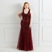 16538-s# Nouvelle Robe Sirène Scintillante Femme Robe Grande Taille Grande Taille