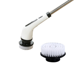 Brosse de nettoyage électrique sans fil 7 en 1 avec brosse en nylon et poignée en ABS pour la maison, la cuisine, la salle de bain, l'hôtel et la douche - En stock - Product Image 2