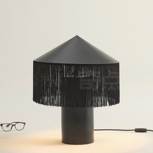 Minimalist Stainless Steel Tassel <b>Table</b> <b>Lamp</b> E27 Led Bulb Switch Control For Bedroom <b>Study</b> Living Room - Product Image 4