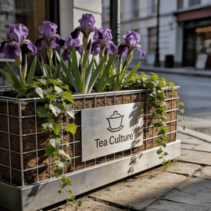 Jardinière Gabion Design, Pots de Fleurs en Treillis Gabion, Panier Gabion Soudé Galvanisé en <span class=keywords><strong>Pierre</strong></span> - Product Image 3