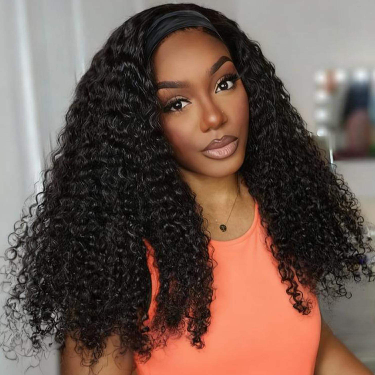 วิกผมแบบคาดผมลอน