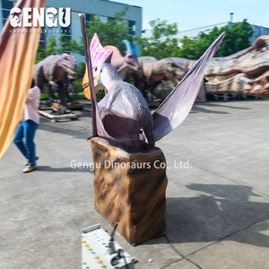 Decorazione del parco realistico 3D Dino Robot modello di dinosauro animato con le ali - Product Image 4