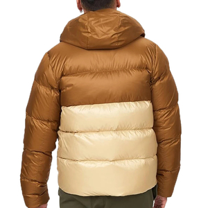 Chaqueta de burbujas de lona personalizada de alta calidad para hombre, chaqueta de invierno impermeable, a prueba de viento, transpirable, con cremallera y bolsillos. - Product Image 5