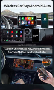 Andream-wireless carplay mini décodeur sans fil, boîtier ai, prise en charge de wireless carplay/<span class=keywords><strong>android</strong></span> <span class=keywords><strong>auto</strong></span>, GPS intégré, DIY, animation, diffusion par téléphone - Product Image 3