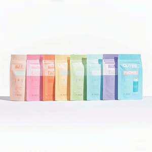 Custom 3-Side Seal Aluminum Foil Pouch Mylar Bag for Cosmetic Samples Mini Facial Cream <b>Sachet</b> Plastic Bags for Packaging - Product Image 5