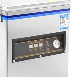 Super <span class=keywords><strong>marqueur</strong></span> centre commercial automatique viande poulet fruits de mer poisson riz brique grand espace DZ-380 grande machine d'emballage sous vide - Product Image 6