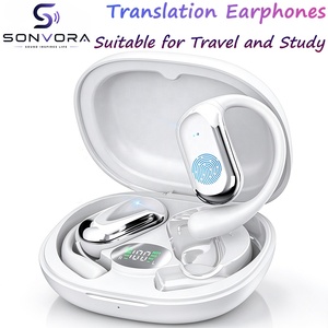 Audífonos Deportivos con Traductor <span class=keywords><strong>de</strong></span> Idiomas AI YYK-Q16S con Calidad <span class=keywords><strong>de</strong></span> Sonido HD, Ideales para Aprender Idiomas Extranjeros y Disfrutar <span class=keywords><strong>de</strong></span> la Música - Product Image 1