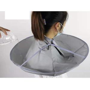 Foldable Waterproof Hair Cutting <b>Cape</b> - Professional <b>Barber</b> Cloak for Home Salon, DIY Hairdressing Tool - Product Image 2