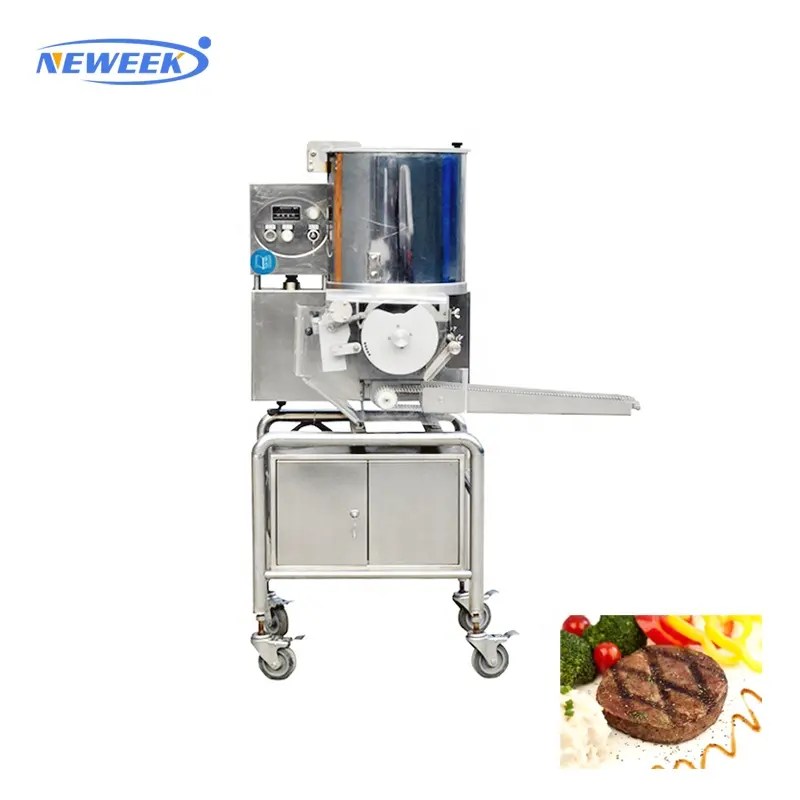 NEWEEK best selling commercial beef forming hamburger meat pie chicken patty burger making machine