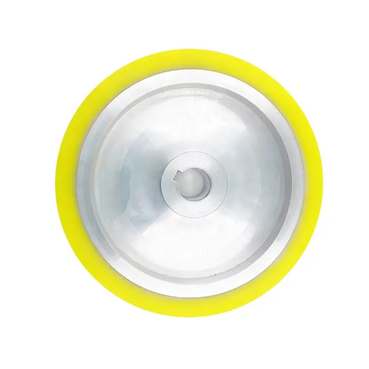 Factory customize Durable Industrial PU Load Roller Wheel Coating Polyurethane Solid Casters Wheels