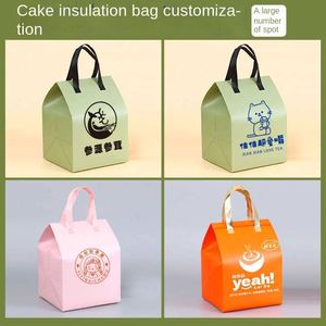Non-Woven Insulated Aluminum Foil Takeaway Cooler Bag for Cooler Bag Insulated Insulated Non-woven Bag - Product Image 4