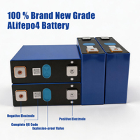 Batteries lithium-ion prismatiques, cellules de batterie Lifepo4 3,2 V, 93 Ah, 104 Ah, 314 Ah, batteries lithium rechargeables