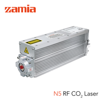 Tabung Laser CO2 RF Zamia 12W 10W untuk Pengukiran Laser Kecepatan Tinggi