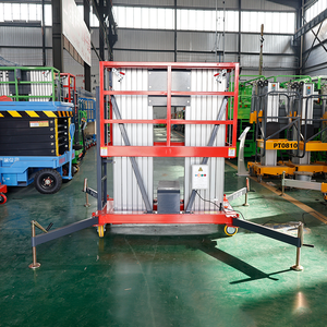 4m-12m Aluminum Alloy Hydraulic <strong>Lifting</strong> <strong>Platform</strong> Mast Vertical Aluminum Alloy Carrier Homo Sapiens <strong>Lifting</strong> <strong>Platform</strong> - Product Image 1