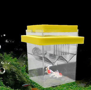 Caja de Incubación Acrílica Cuadrada Resistente, Ideal para Aislamiento de Peces, Cría de Medusas y <span class=keywords><strong>Guppys</strong></span>, para Escritorio o Dormitorio - Product Image 3