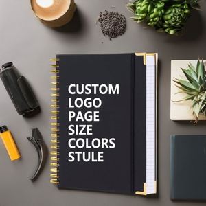 Promotion Gift Spiral Notebook <b>A5</b> Diary Notebook Leather Cover Journal Coil Notebook Journals a 5 Planner Custom - Product Image 6