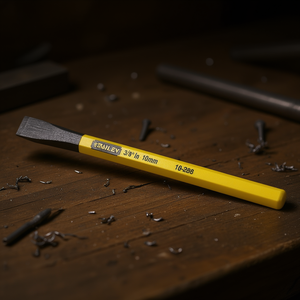 Cincel mecánico Stanley de 3/8 pulgadas y 10 mm de acero para trabajar con metal y madera - Product Image 3