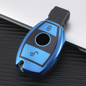 Housse de <span class=keywords><strong>protection</strong></span> de clé de voiture 2 boutons pour <span class=keywords><strong>Mercedes</strong></span> Benz A B R G classe GLK GLA W204 W251 W463 W176 - Product Image 4