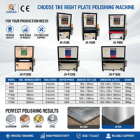 Machine de polissage automatique à haute efficacité pour métaux plats, polisseuse industrielle de surfaces pour l'acier inoxydable et l'aluminium