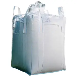 Bolsas FIBC de una tonelada y dos toneladas, contenedores a granel gruesos para leña y alimentación de granos