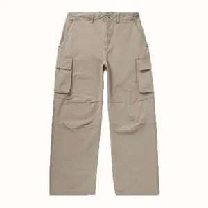 Custom Logo Cargo Pants Side Pockets Plus Size Cargo Pants Running Jogging Cotton Cargo Pants