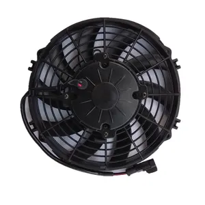 Universele Koelventilator Voor 9 Inch Gekoelde Vrachtwagen 12V/24V Radiator Ventilator Assemblage