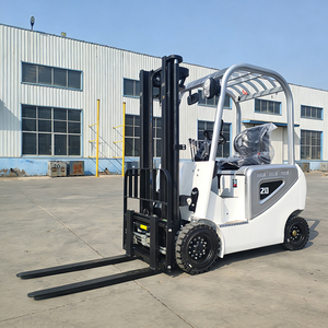 Compact Forklift Cheap Price Narrow Aisle 1ton 1500kg 3 <b>Wheels</b> <b>Small</b> Electric Forklift Size Mini Electric Forklift 2000kg Price - Product Image 4