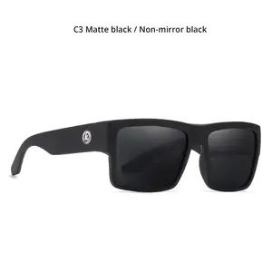 KDEAM Classic Square Sports Lazer Óculos de Sol para Homens True Film Polarizados Óculos de Proteção UV KD093