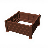 Bac à légumes modulaire en PP pour extérieur, jardinière emboîtable pour légumes, herbes et fleurs