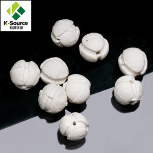 6mm 8mm 10mm 13mm 16mm Al2o3 Cuentas de porcelana porosa Bolas de cerámica de alúmina como medios de soporte - Product Image 3