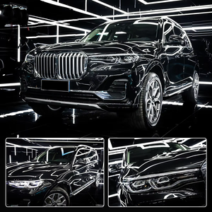 <span class=keywords><strong>3m</strong></span> PPF Gloss nero diamante cristallo Cybertruck nero PPF TPU 200 Micron premio materiale nero PPF pellicola protettiva vernice - Product Image 3