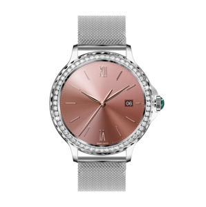NX19 Montre intelligente étanche pour femmes Résolution IPS 360X360 Moniteur BP HR Rappel <span class=keywords><strong>SMS</strong></span> Contrôle APP Montre intelligente Taille Femme - Product Image 3